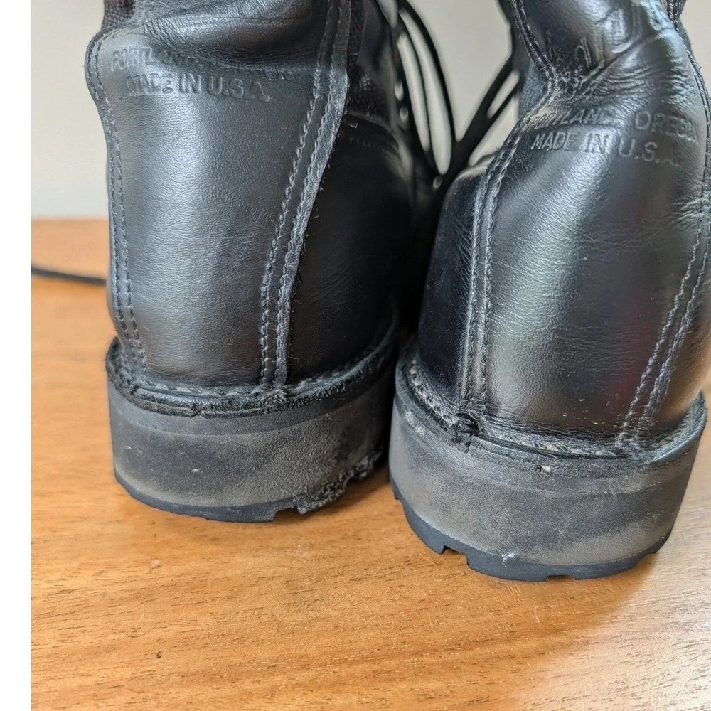 Vintage Danner Acadia 69210‎ Black Leather Gore-Tex Tactical Boots Mens 7.5 D